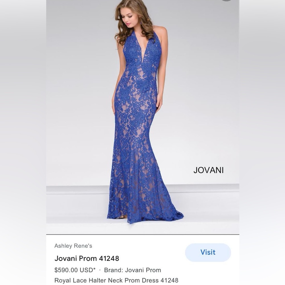 Jovani Blue Prom/ Formal Dress